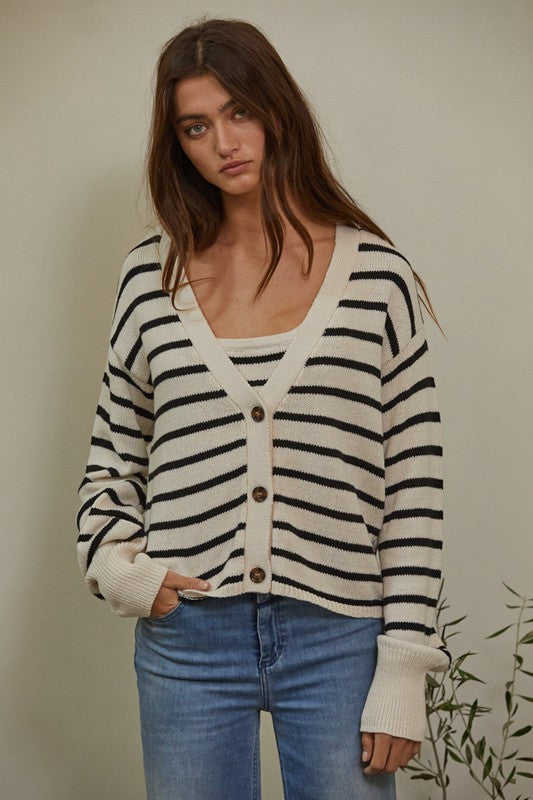 Stella Stripe Cardigan – She's Smitten